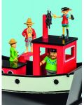 Детска играчка Micki Pippi - Корабът на Пипи Дългото чорапче - 3t