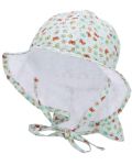 Детска лятна шапка с UV 50+ защита Sterntaler - С пеперудки, 43 cm, 5-6 месеца - 3t