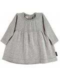 Детска плетена рокля Sterntaler - 74 cm, 6-9 месеца, сива - 1t