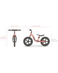 Детско колело за баланс Chillafish - Charlie Sport 12′′ , оранжево - 5t