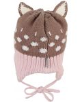 Детска плетена шапка Sterntaler - Коте, 53 cm, 2-4 години - 2t