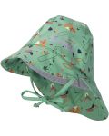 Детска шапка за дъжд Sterntaler - 49 cm, 12-18 месеца, зелена - 1t