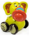 Детска играчка Raya Toys - Слонче на колела, асортимент - 1t