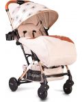 Детска количка Cangaroo - Mini, бежова - 2t