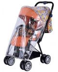 Детска количка 2 в 1 Zooper - Salsa, Оранжева, на цветя - 3t