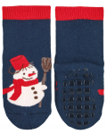 Детски чорапи с бутончета Sterntaler - Коледа, 2 чифта, 25/26, 3-4 години - 3t