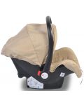Детско столче-кошничка за кола Moni, 0-13 kg, Бежово - 4t