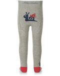 Детски чорапогащник за пълзене Sterntaler - Охлювче, 92 cm, 2-3 години, сив - 2t