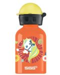 Детска бутилка Sigg KBT Shetty - Оранжева, 300 ml - 1t