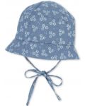 Детска лятна шапка с UV 50+ защита Sterntaler - 47 cm, 9-12 мeсеца, синя - 1t