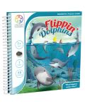 Детска магнитна игра Smart Games - Flippin Dolphins - 1t