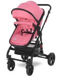 Детска комбинирана количка Lorelli - Alba Classic, Candy Pink - 3t