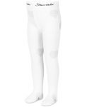 Детски чорапогащник на сърца Sterntaler - 68 cm,  5-6 месеца, бял - 1t