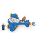 Детска играчка Wow Toys Emergency - Пийт, полицейския самолет - 2t