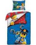 Детски спален комплект Halantex - LEGO, City Police - 1t