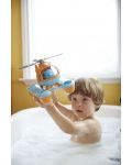 Детска играчка Green Toys - Морски хеликоптер, оранжев - 3t
