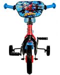 Детски велосипед с помощни колела E&L cycles - Спайдърмен, 10'' - 2t