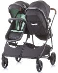 Детска количка за близнаци Chipolino - ДуоСмарт,черна - 6t
