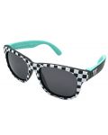 Детски слънчеви очила Maximo - Mini Classic, каре/зелени - 1t