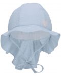 Детска лятна шапка с UV 50+ защита Sterntaler - 47 cm, 9-12 месеца, синя - 3t