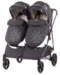 Детска количка за близнаци Chipolino - ДуоСмарт, ванилия - 9t