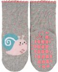 Детски чорапи с бутончета Sterntaler - С охлюв, 2 чифта, 21/22, 18-24 месеца - 3t