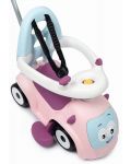 Детска кола за бутане Smoby - цикламено-розова - 3t