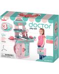 Детски игрален комплект Buba - Little Doctor, синьо-розов - 4t