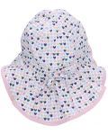 Детска шапка с UV 50+ защита Sterntaler - С цветни сърца, 51 cm, 18-24 месеца - 4t