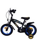 Детски велосипед с помощни колела E&L cycles - Batman, 12'' - 4t