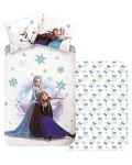 Детски спален комплект от 2 части Sonne - Frozen, бял - 1t