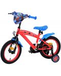 Детски велосипед с помощни колела E&L cycles - Marvel, Spiderman, 14 инча - 5t