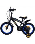 Детски велосипед с помощни колела E&L cycles - Batman, 14'' - 3t