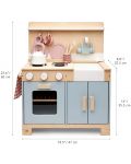 Детска дървена кухня Tender Leaf Toys - Mini Chef, с аксесоари - 6t