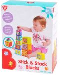 Детски кубчета  PlayGo - Пирамида, 10 броя - 2t