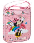 Детска чанта за рамо Safta - Minnie Mouse Rainbow - 1t