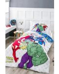 Детски спален комплект Sonne - Marvel Avengers, 2 части - 2t