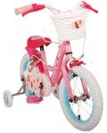 Детски велосипед с помощни колела E&L cycles - Disney Princess, 14'' - 3t