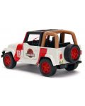 Детска играчка Jada Toys - Кола Jeep Wrangler, Jurassic Park, 1:32 - 4t