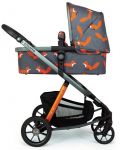Детска количка с аксесоари Cosatto Giggle Quad - Charcoal Mister Fox - 5t