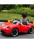 Детска акумулаторна кола KikkaBoo - Crossover, червена - 6t
