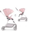 Бебешка лятна количка Hauck Eagle 4S, Pink/Grey, розова - 4t