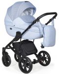 Детска количка Baby Giggle - Mio, 2в1, синя - 1t