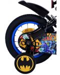 Детски велосипед с помощни колела E&L cycles - Batman, 12'' - 7t