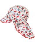Детска лятна шапка с UV 50+ защита Sterntaler - С платка на тила, 53 cm, 2-4 години - 2t