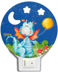  Детска нощна LED лампа Dekori - Дракон - 1t
