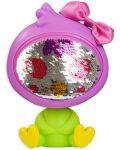 Детска играчка Zequins - Zinga, с лице от пайети, зелено, серия 2 - 1t