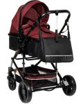 Детска комбинирана количка 2 в 1 Zizito - ZI Lana, червена - 4t