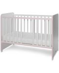 Детско легло Lorelli - Sweet Dream, 60 x 120 cm, бяло и розово - 4t
