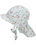 Детска лятна шапка с UV 50+ защита Sterntaler - С пеперудки, 43 cm, 5-6 месеца - 1t